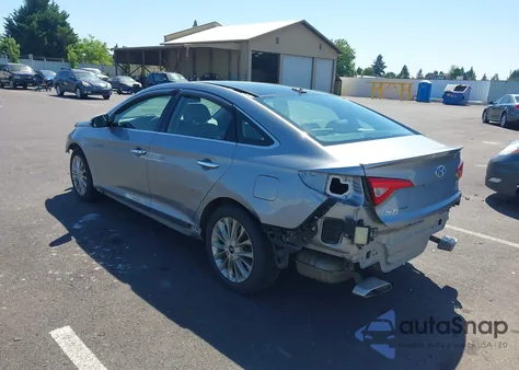 2015 Hyundai Sonata Limited из США, поврежденный, VIN 5NPE34AF4FH089655